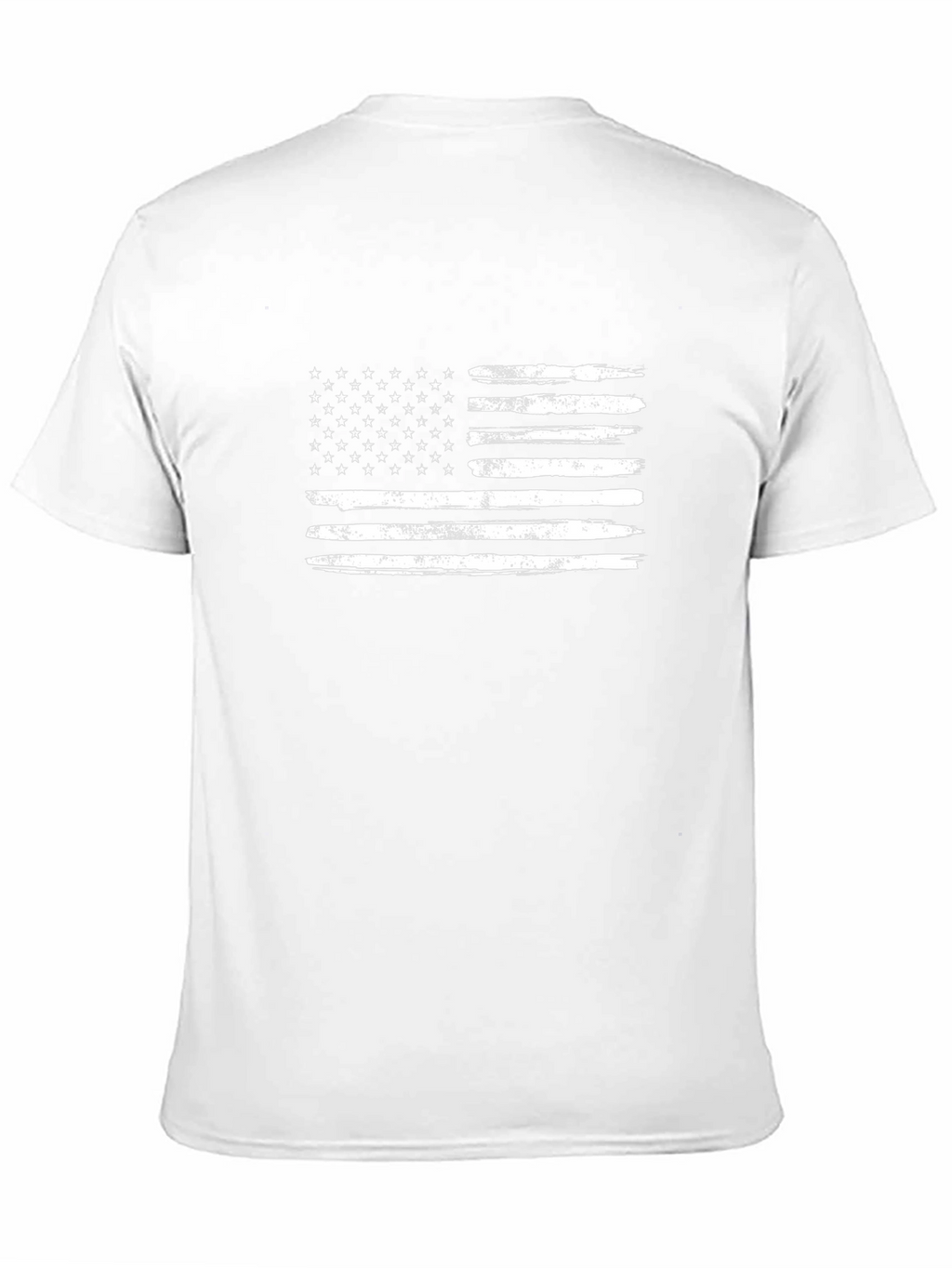 Distressed American Flag Graphic T-Shirt