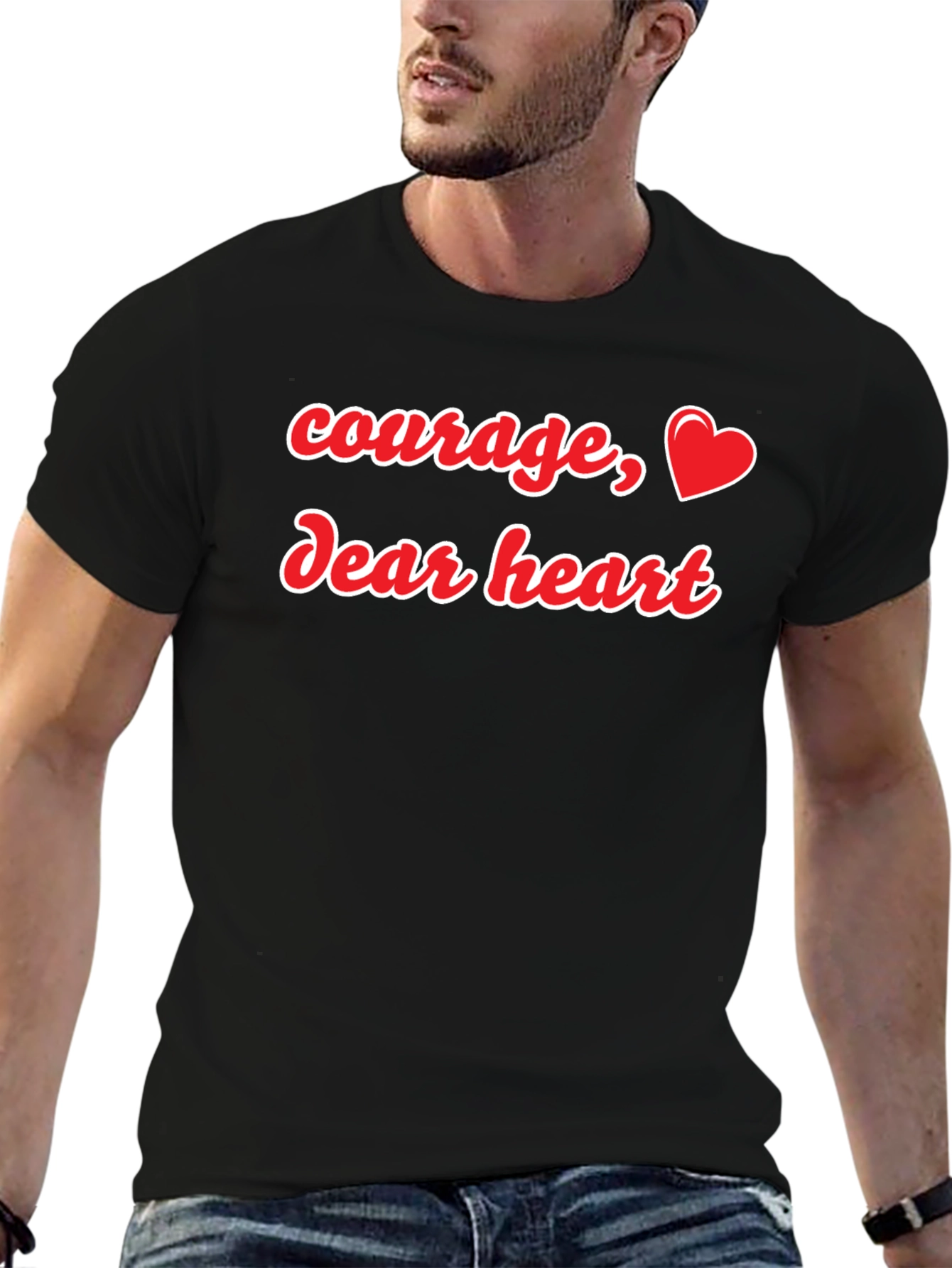 Courage Dear Heart Graphic Tee