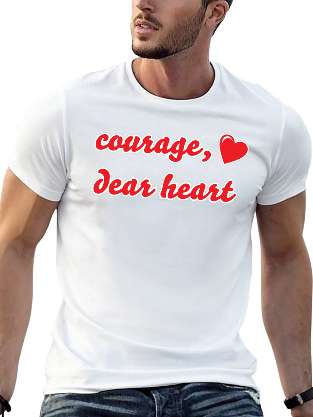 Courage Dear Heart Graphic Tee