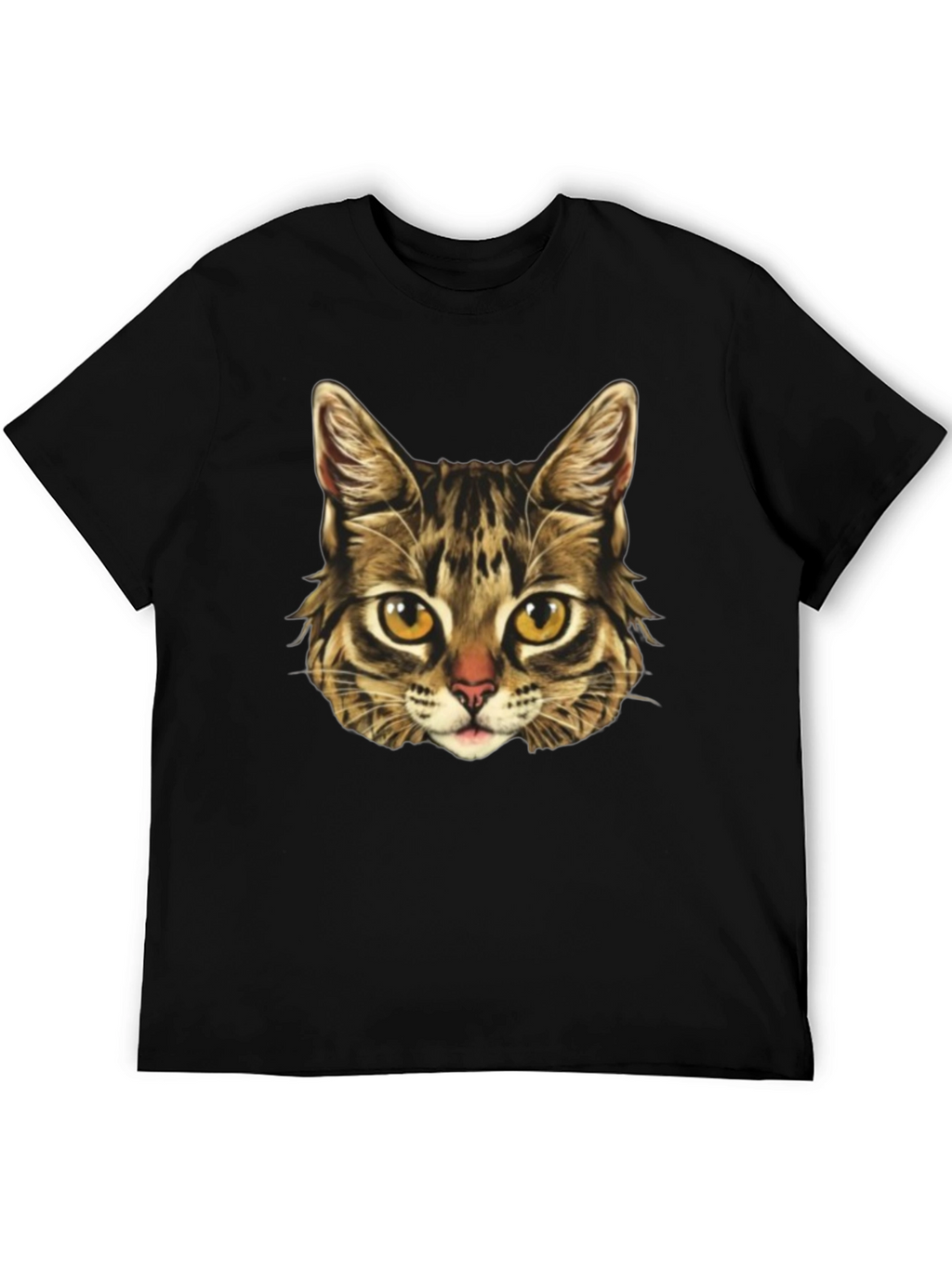 Cool Cat Graphic Print Mens T-Shirt