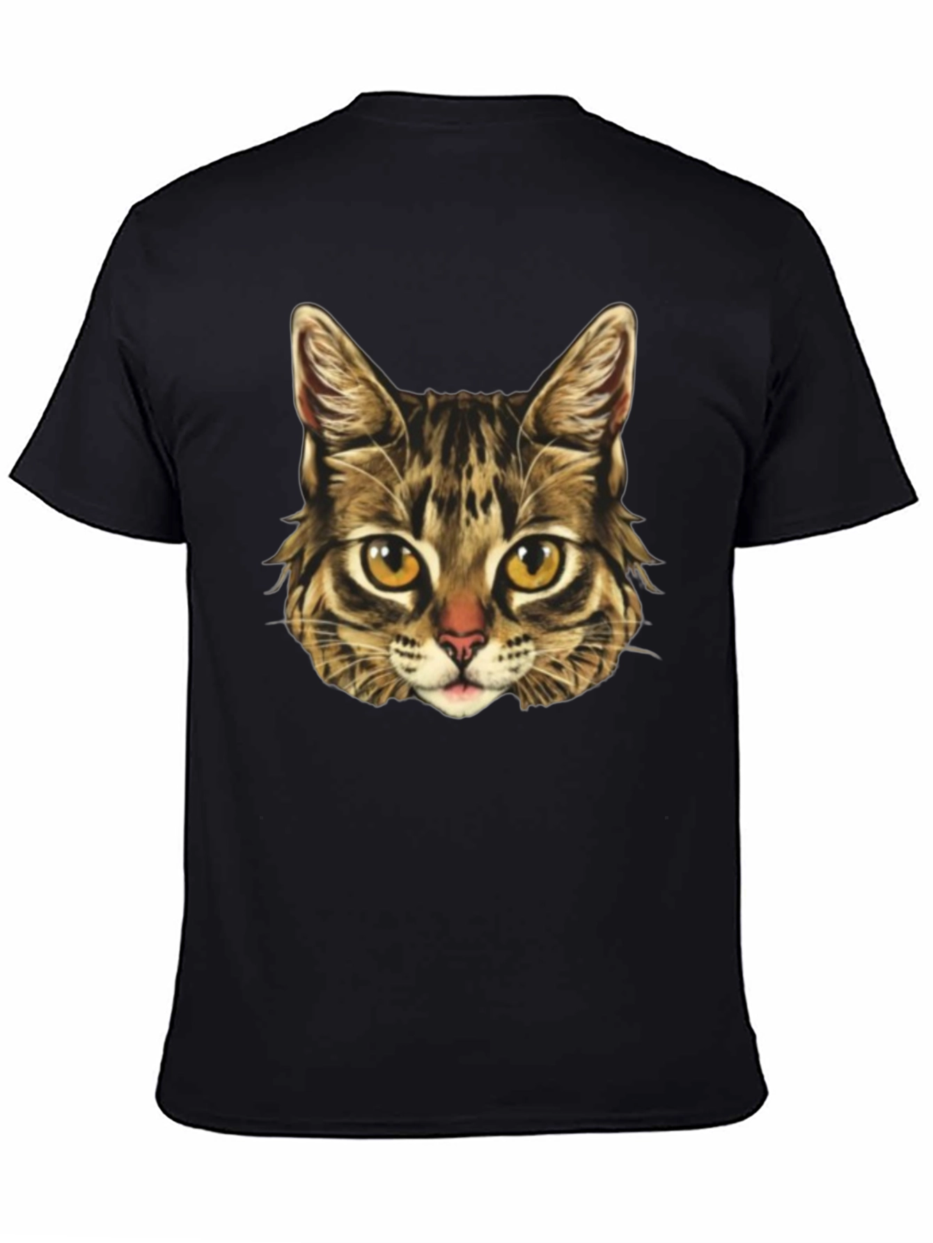 Cool Cat Graphic Print Mens T-Shirt