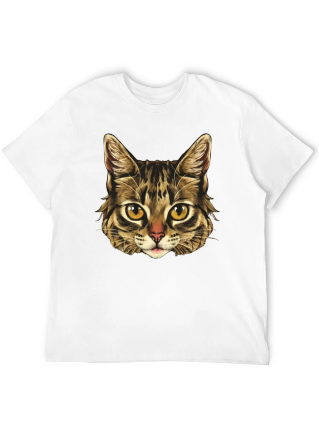 Cool Cat Graphic Print Mens T-Shirt