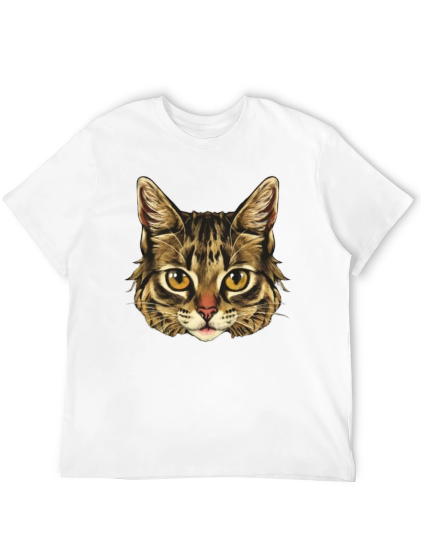 Cool Cat Graphic Print Mens T-Shirt