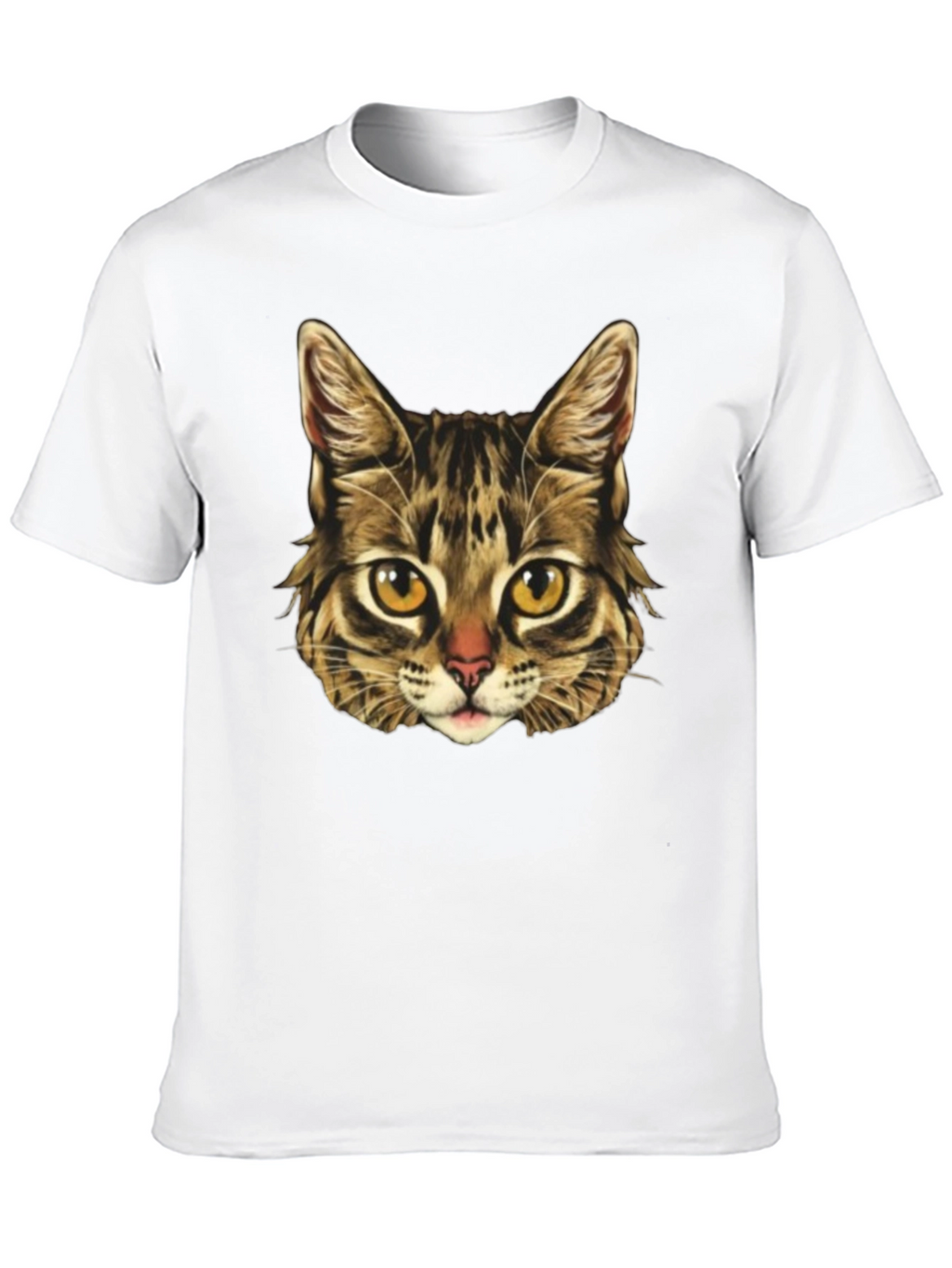 Cool Cat Graphic Print Mens T-Shirt