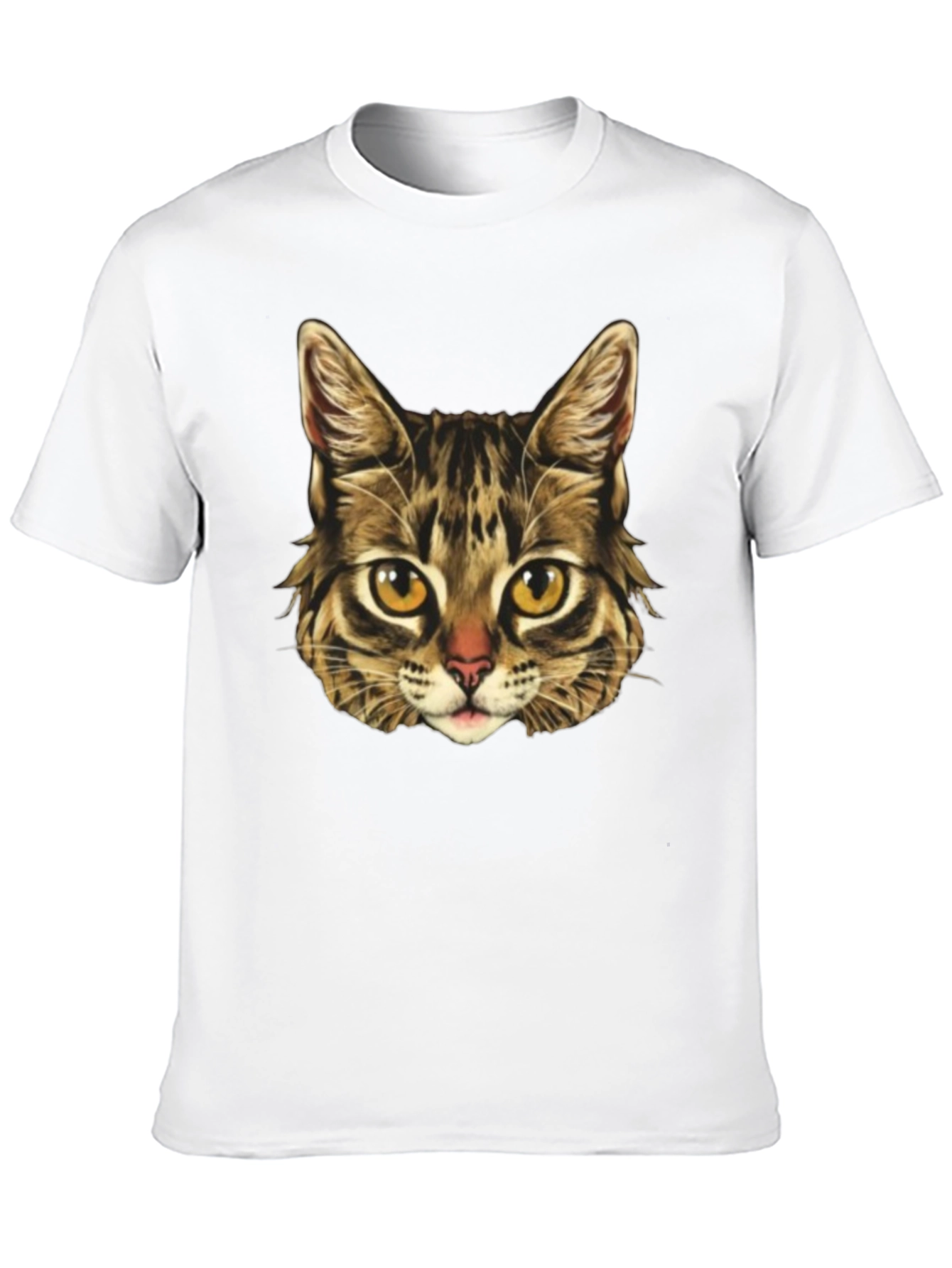Cool Cat Graphic Print Mens T-Shirt