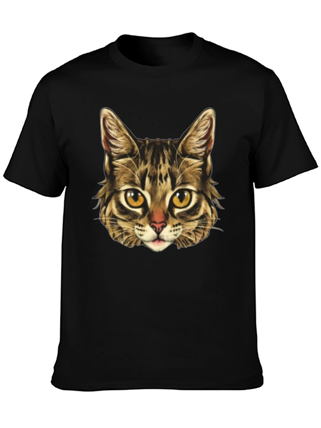 Cool Cat Graphic Print Mens T-Shirt