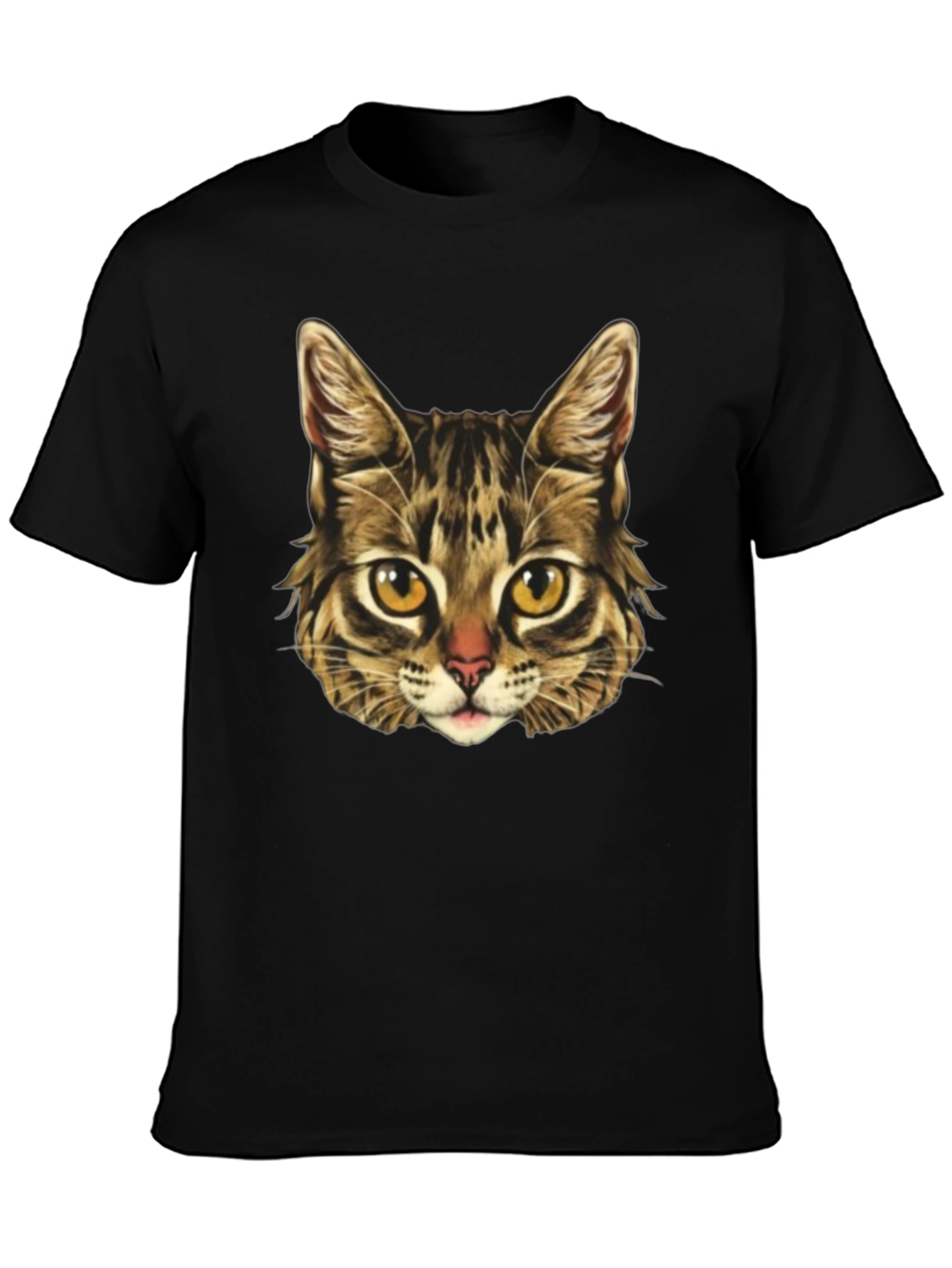 Cool Cat Graphic Print Mens T-Shirt