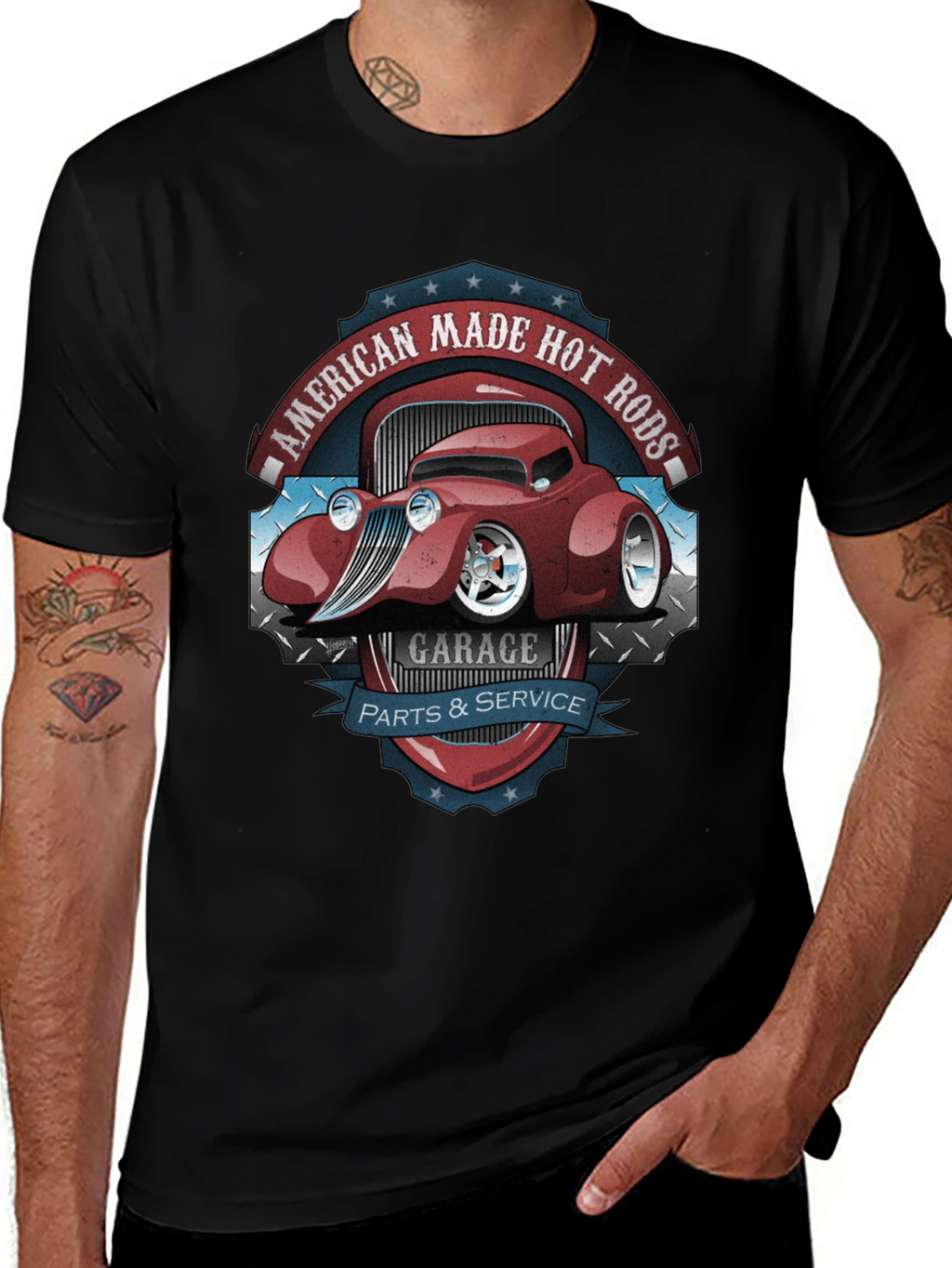American Made Hot Rods Garage T-Shirt