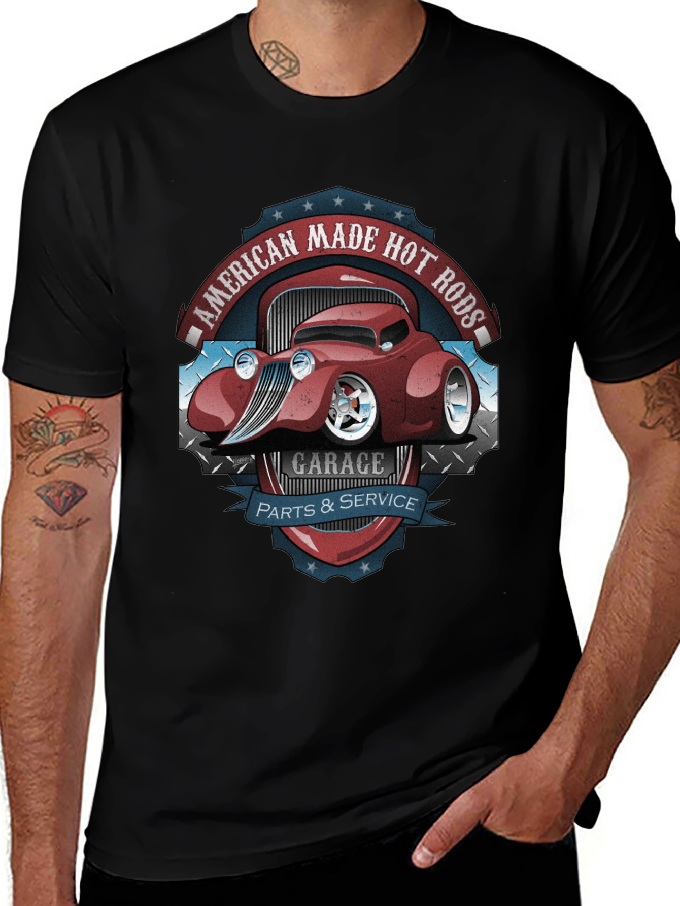 American Made Hot Rods Garage T-Shirt