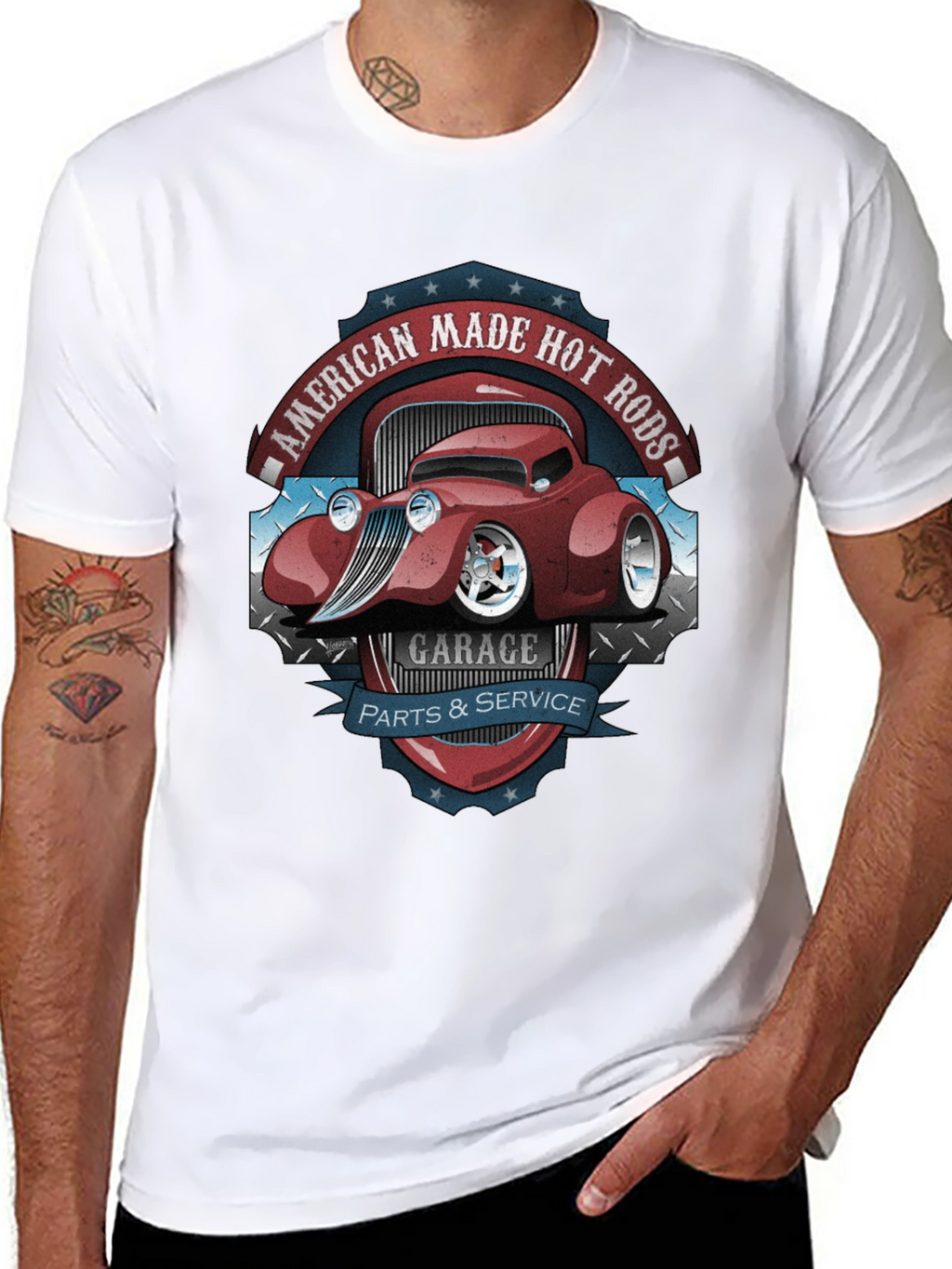 American Made Hot Rods Garage T-Shirt
