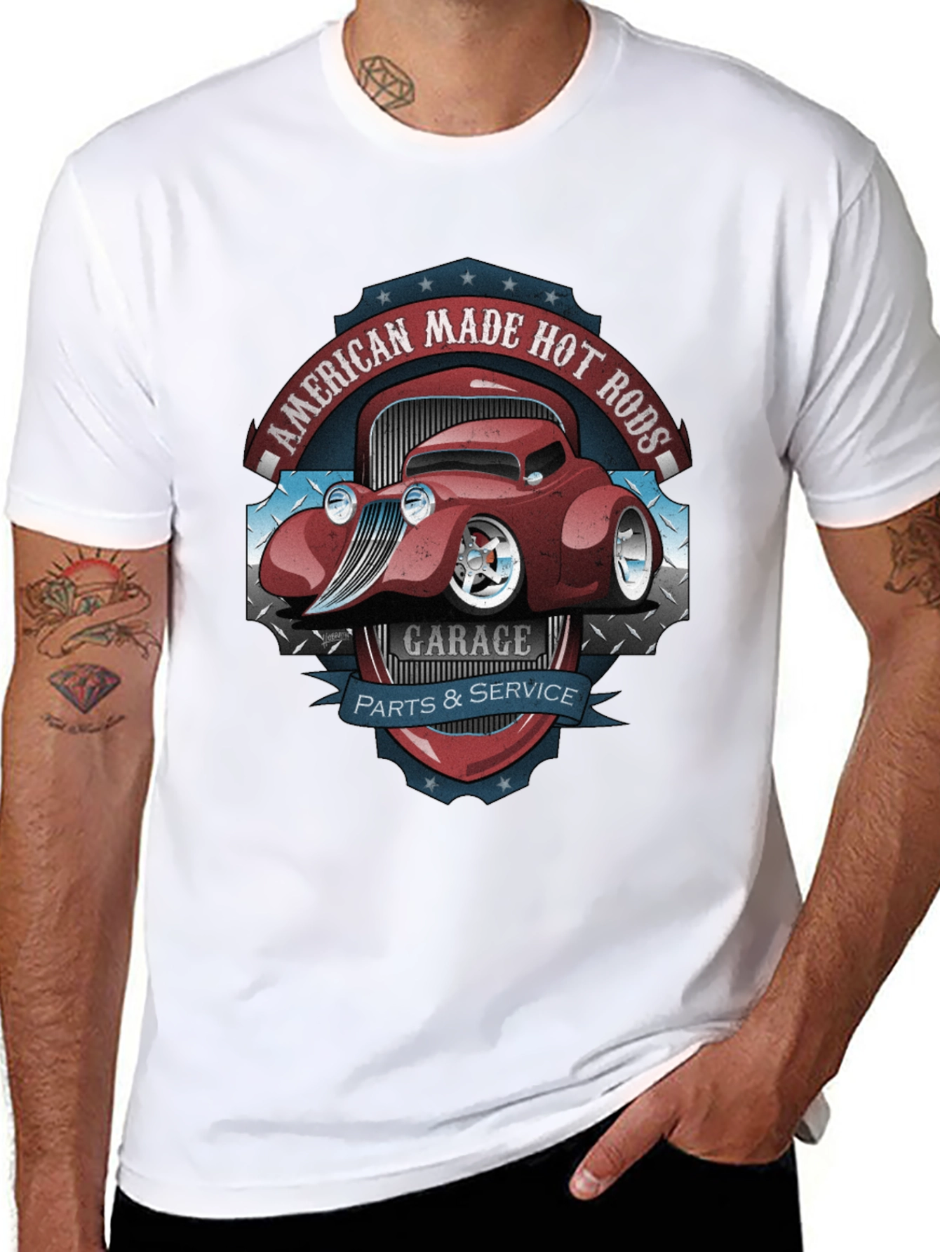 American Made Hot Rods Garage T-Shirt
