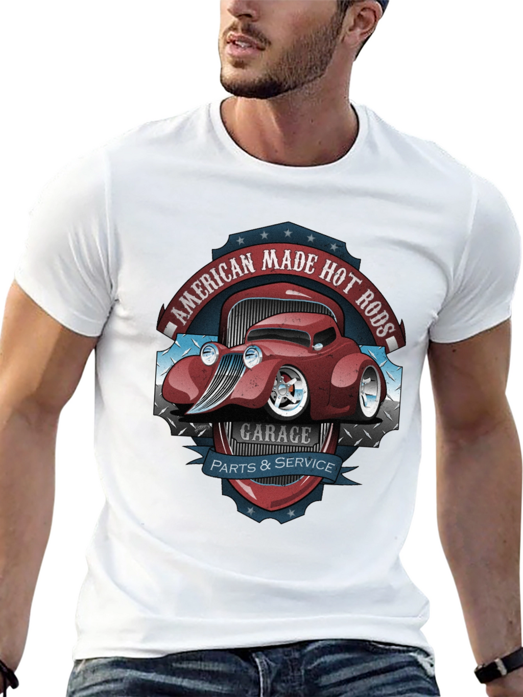 American Made Hot Rods Garage T-Shirt