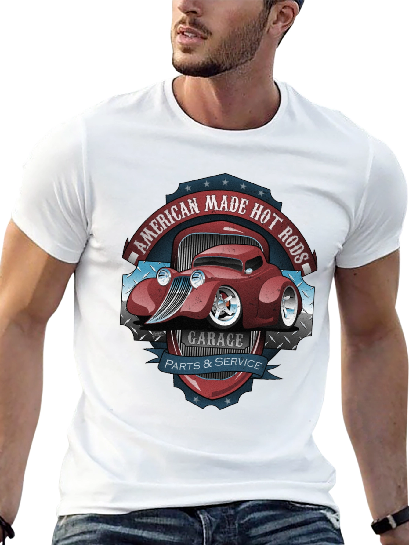 American Made Hot Rods Garage T-Shirt
