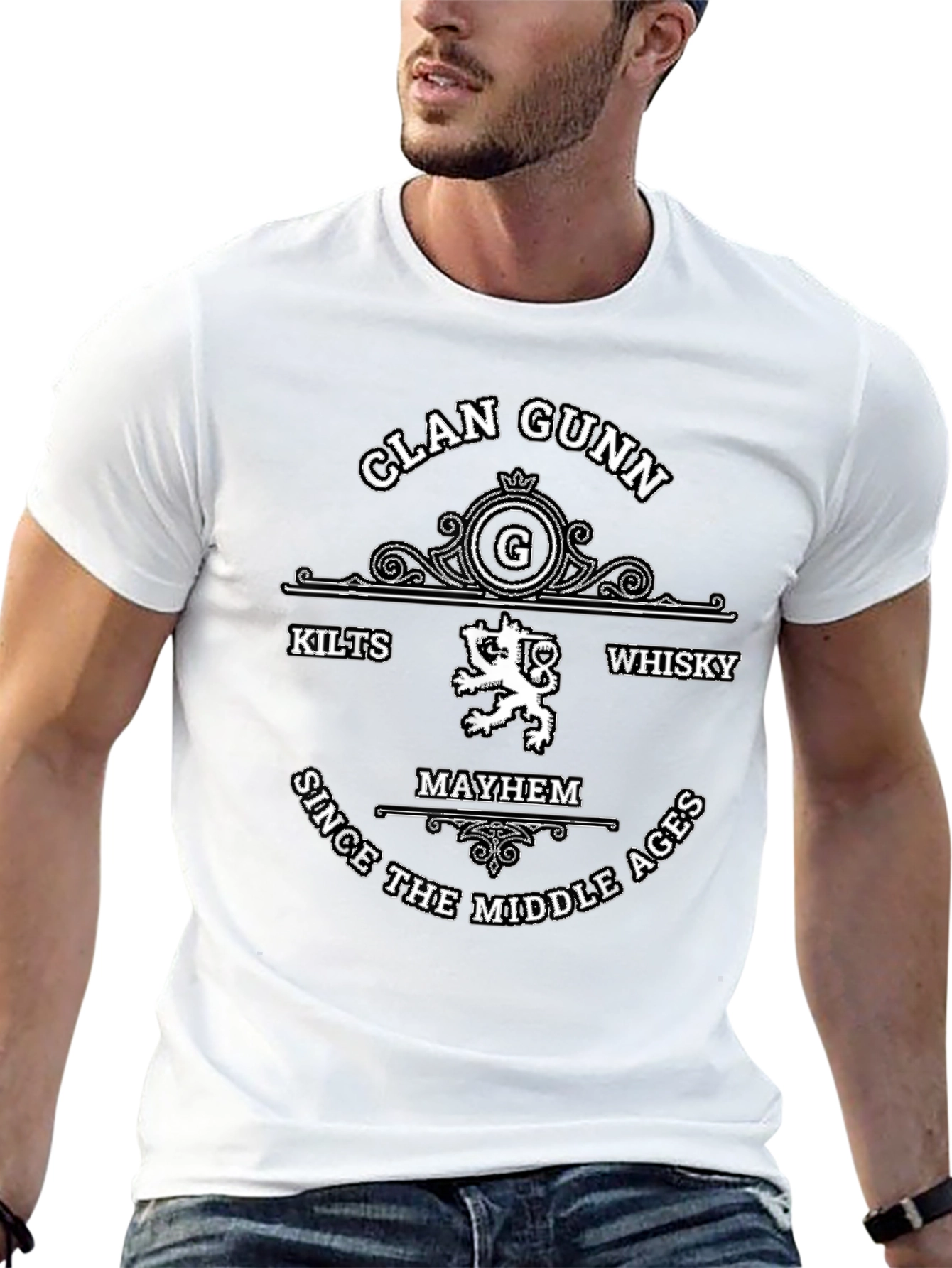 Clan Gunn T-Shirt - Kilts Whisky Mayhem