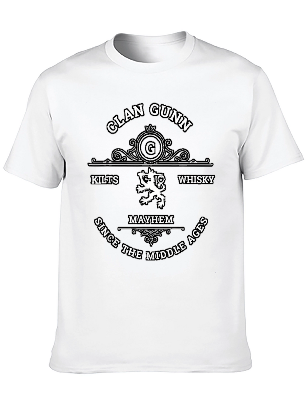 Clan Gunn T-Shirt - Kilts Whisky Mayhem