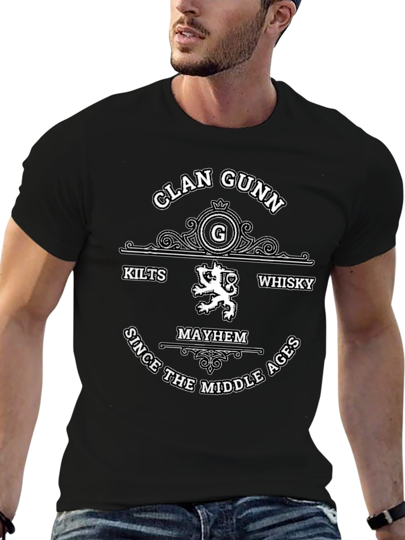 Clan Gunn T-Shirt - Kilts Whisky Mayhem