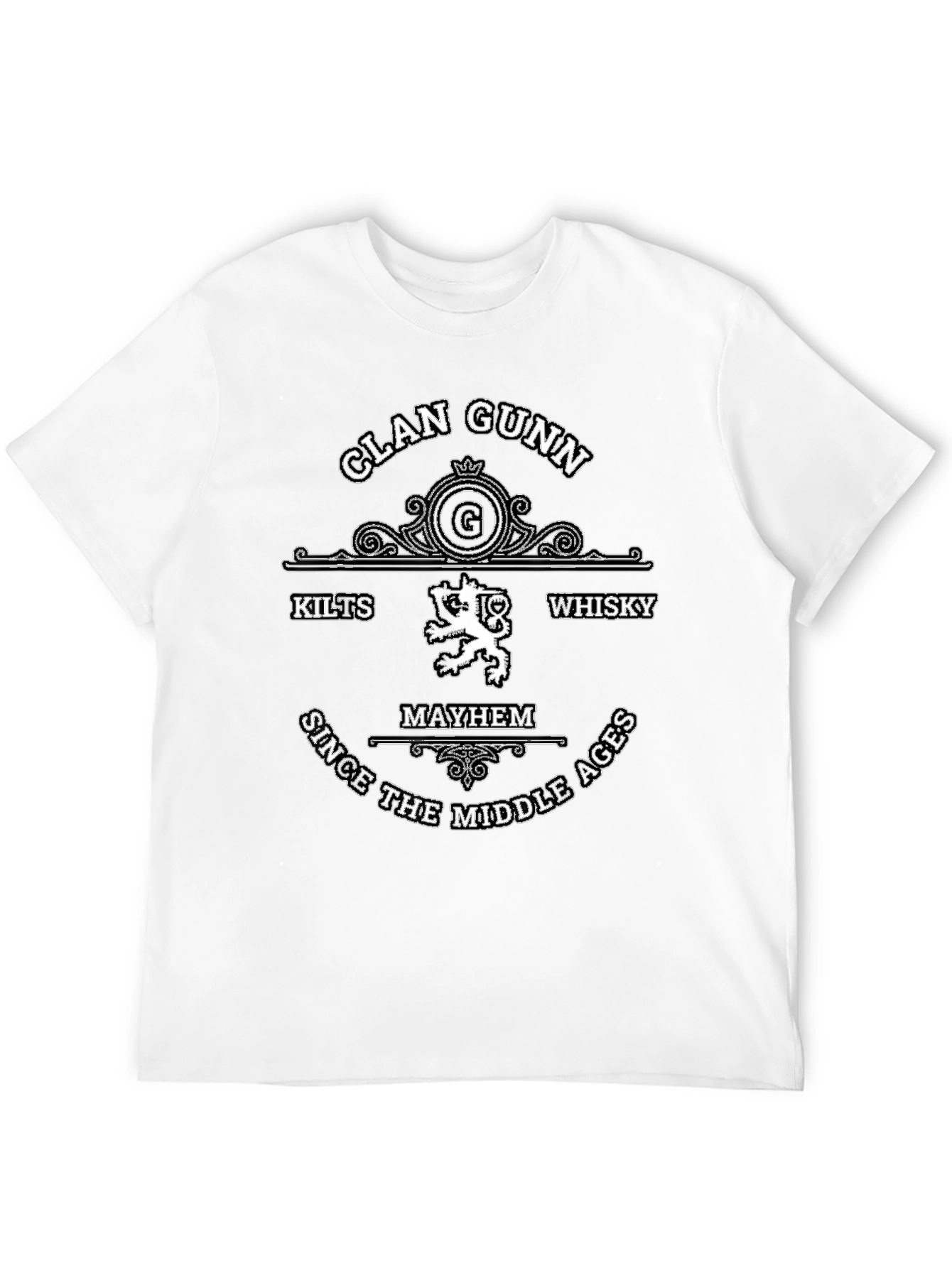 Clan Gunn T-Shirt - Kilts Whisky Mayhem