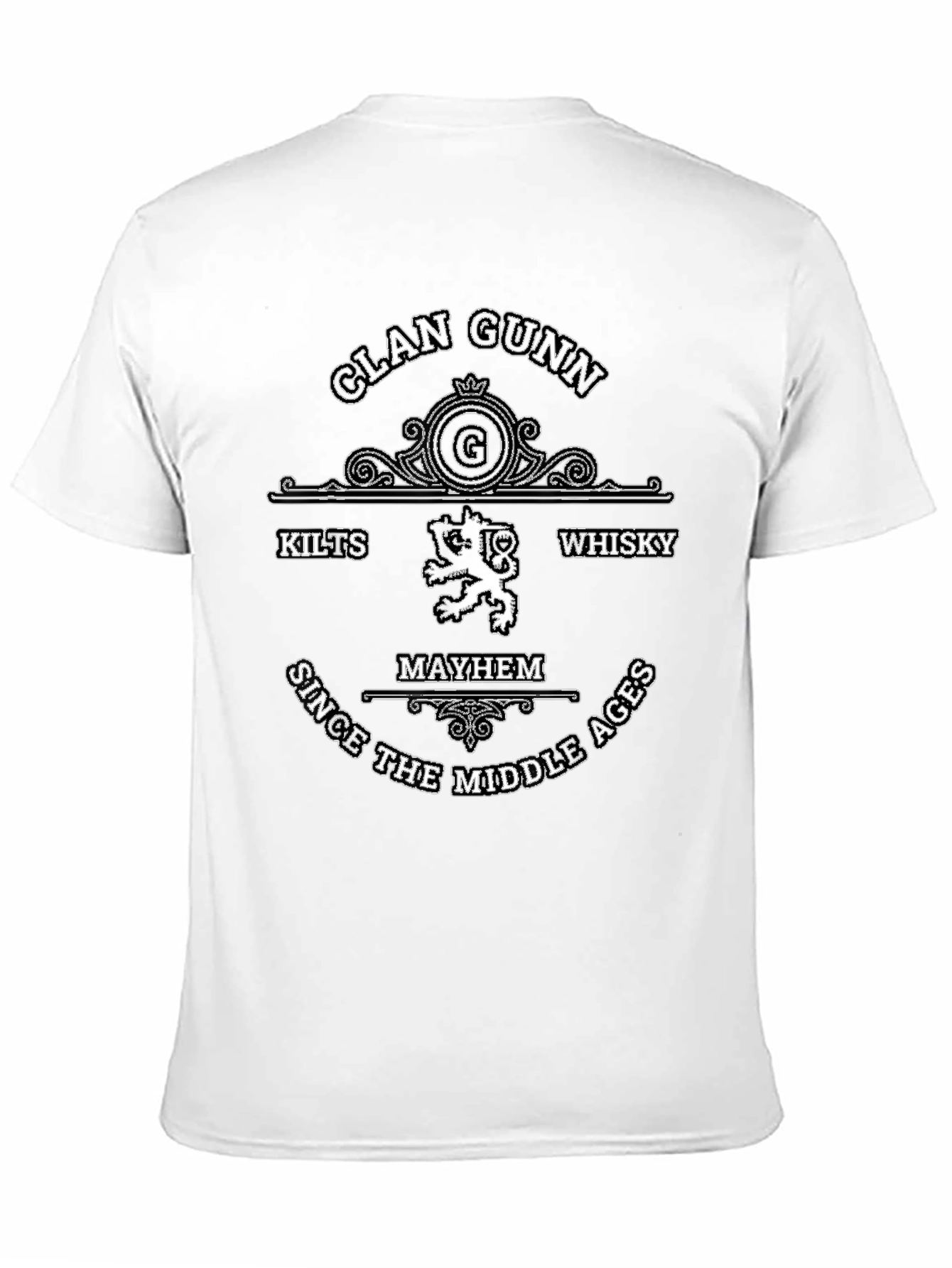 Clan Gunn T-Shirt - Kilts Whisky Mayhem
