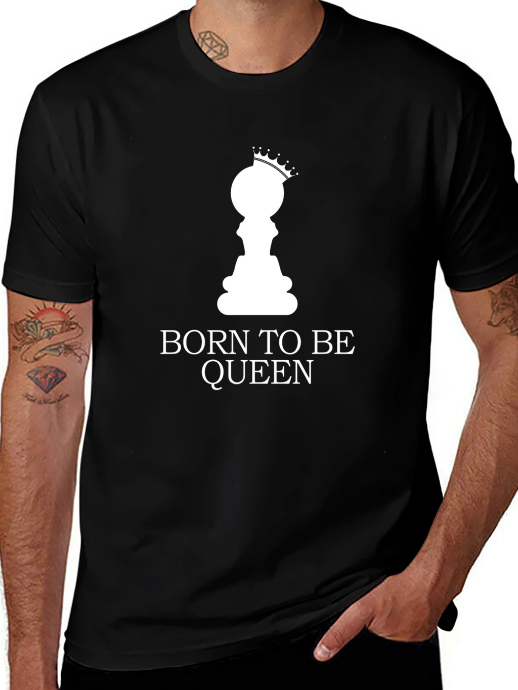 Born to be Queen Chess T-Shirt