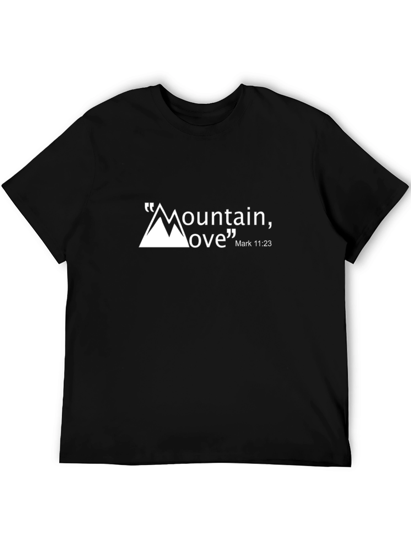 Mountain Move Graphic Tee - Inspiring Black T-Shirt
