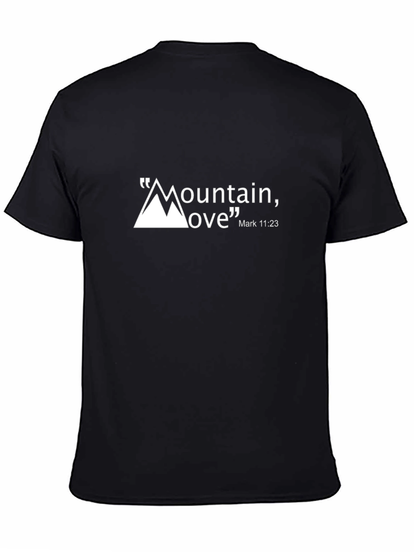 Mountain Move Graphic Tee - Inspiring Black T-Shirt