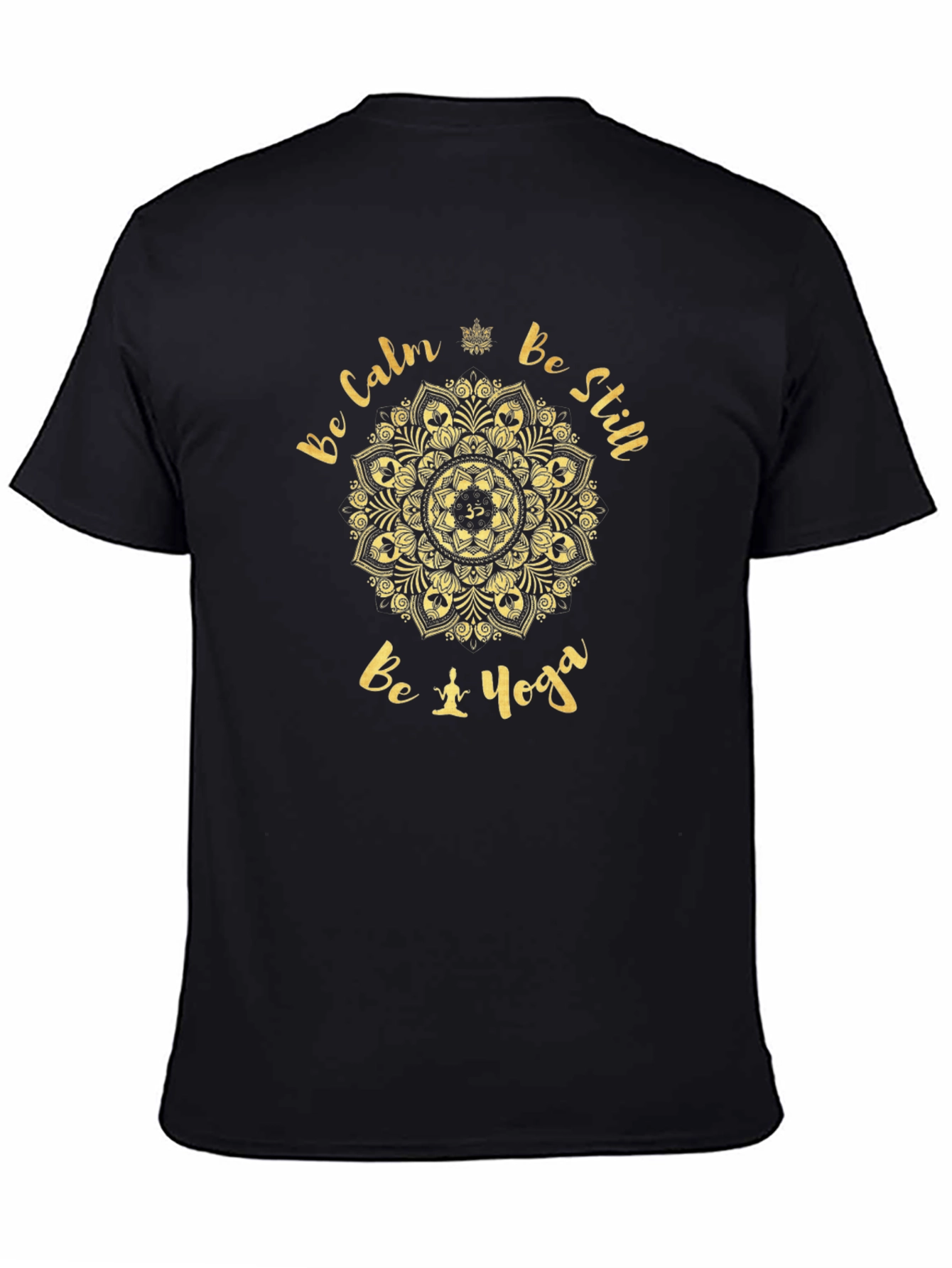Be Calm Be Still Yoga Graphic Tee