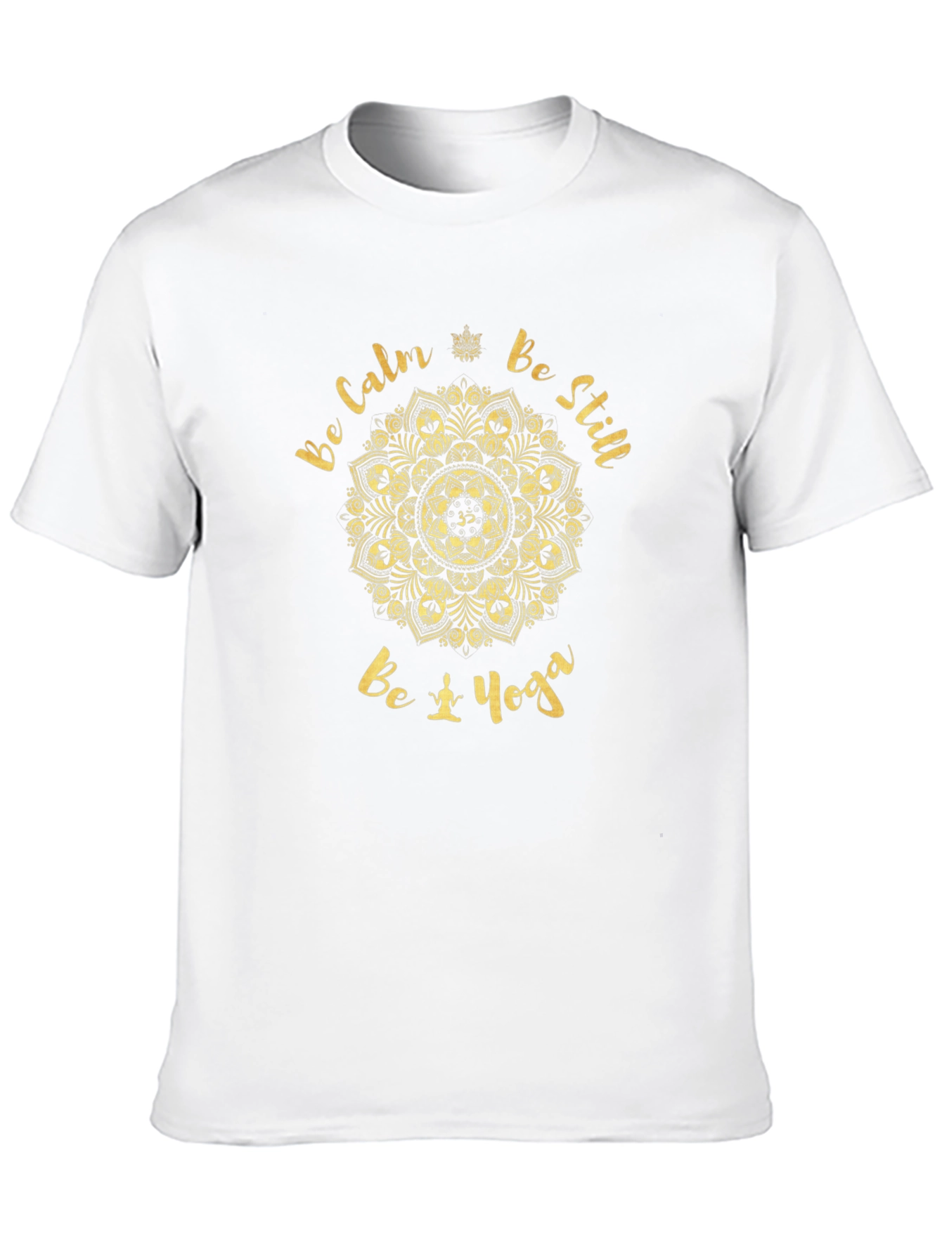 Be Calm Be Still Yoga Graphic Tee