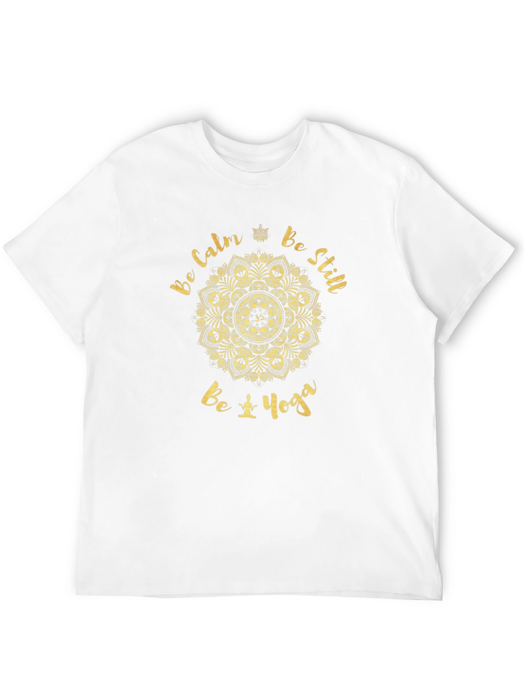 Be Calm Be Still Yoga Graphic Tee
