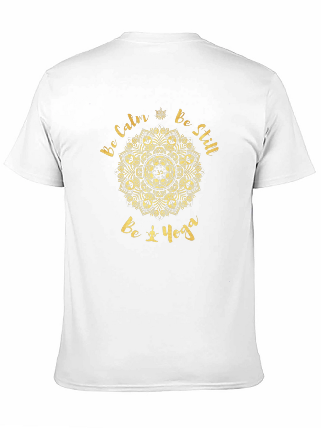 Be Calm Be Still Yoga Graphic Tee