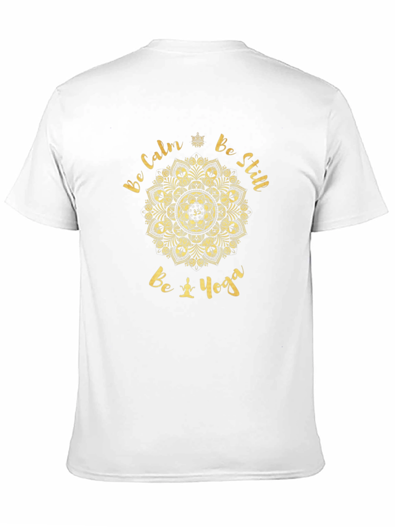 Be Calm Be Still Yoga Graphic Tee
