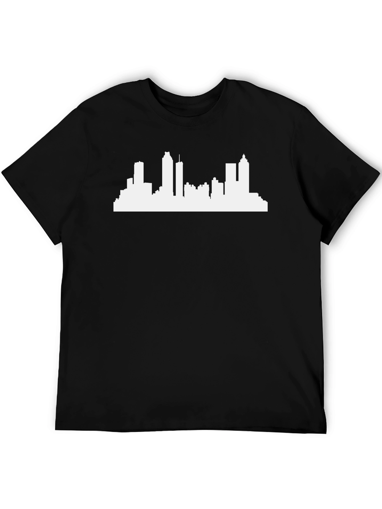 Cityscape Graphic Tee - Black