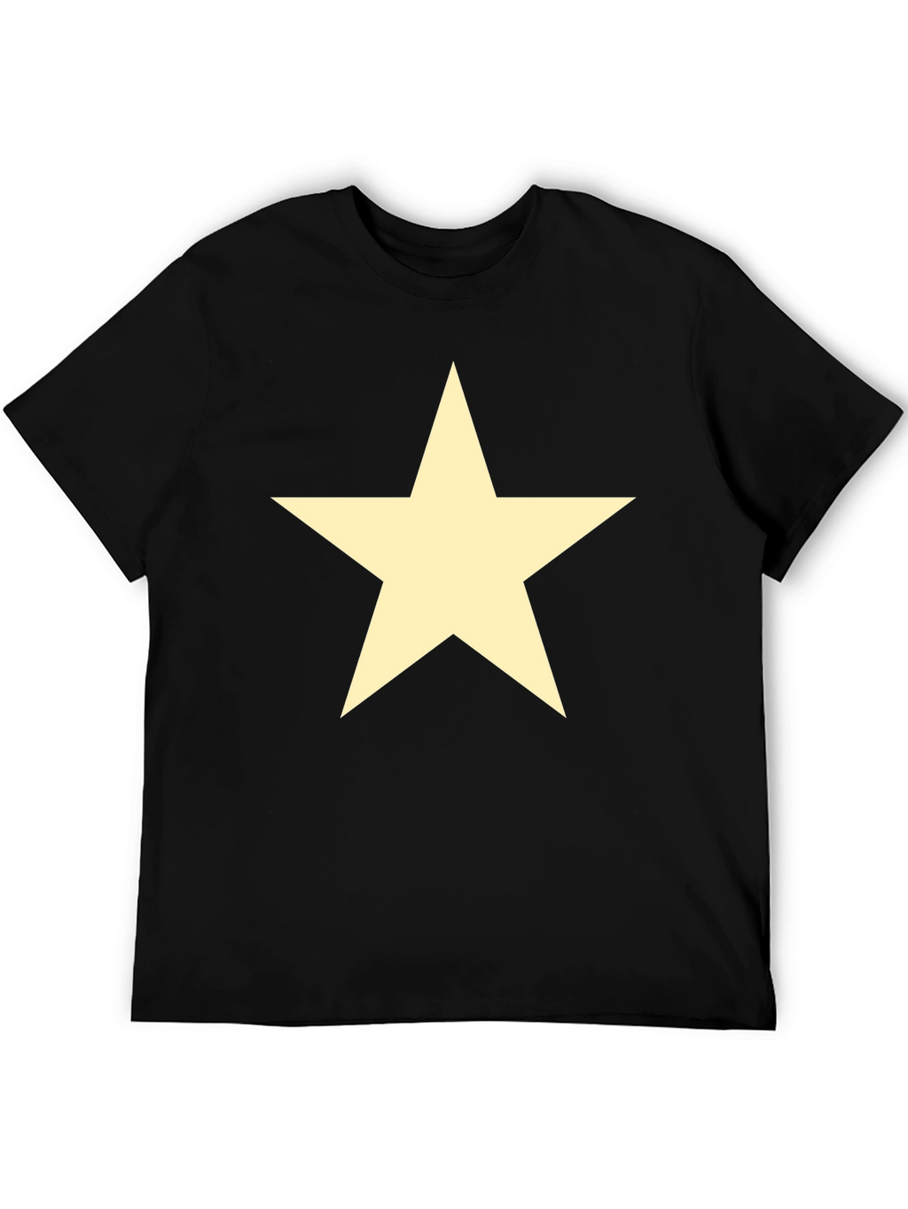 Black Star Graphic Tee - Casual Style