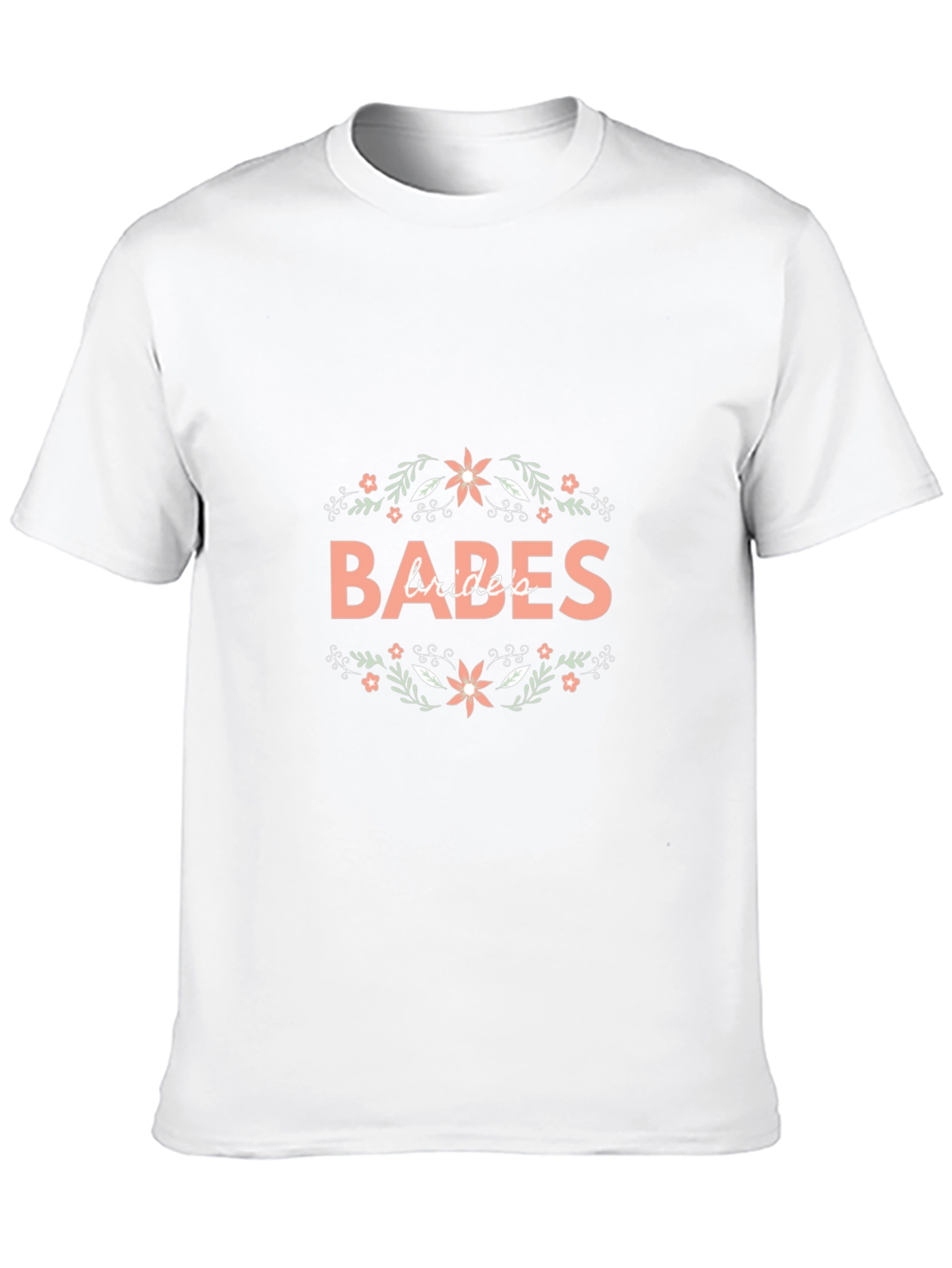 Floral Babes Graphic Tee - Black Unisex T-Shirt