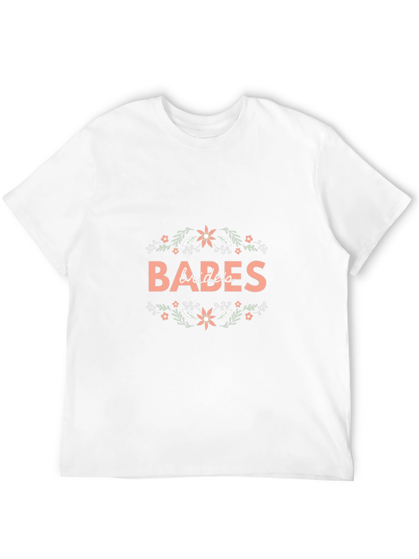 Floral Babes Graphic Tee - Black Unisex T-Shirt