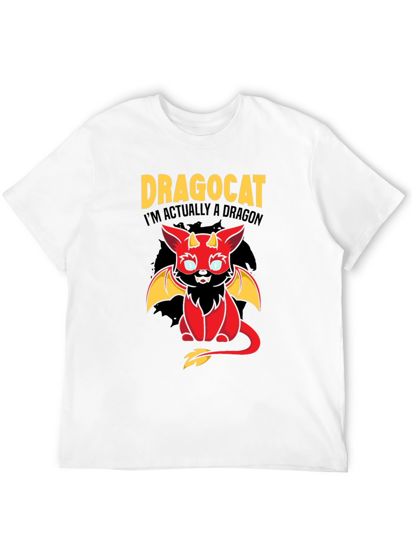 Dragocat T-Shirt - Im Actually a Dragon!