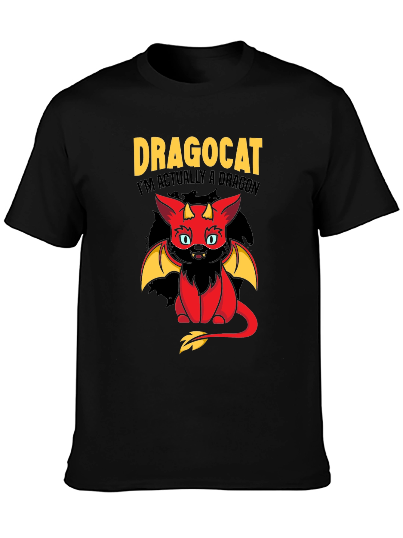 Dragocat T-Shirt - Im Actually a Dragon!
