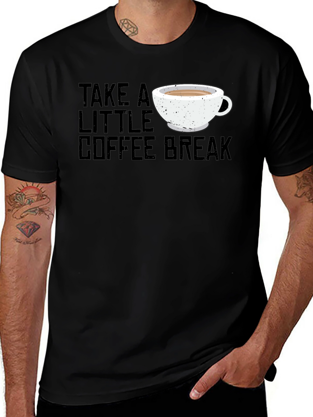 Coffee Break T-Shirt - Relax & Recharge