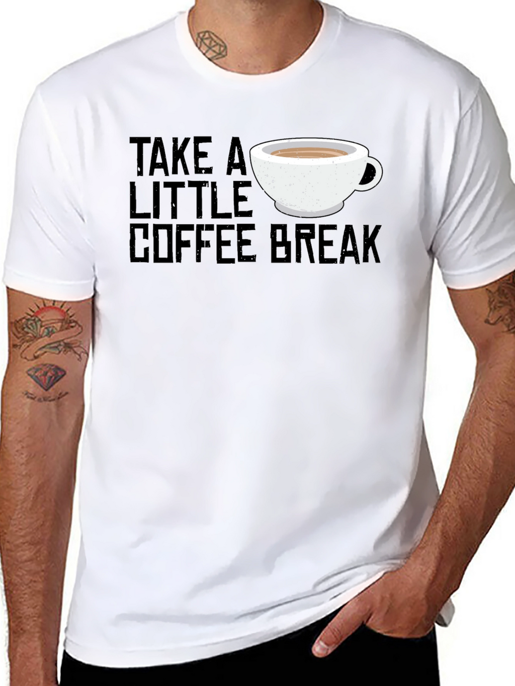 Coffee Break T-Shirt - Relax & Recharge