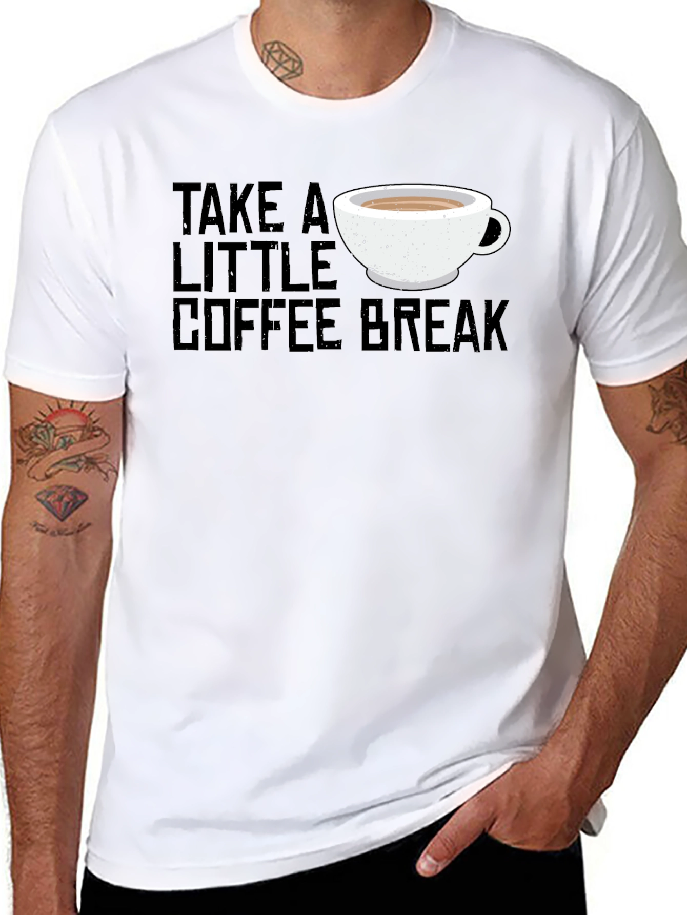 Coffee Break T-Shirt - Relax & Recharge