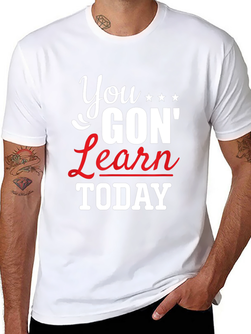 You Gon Learn Today Graphic Tee