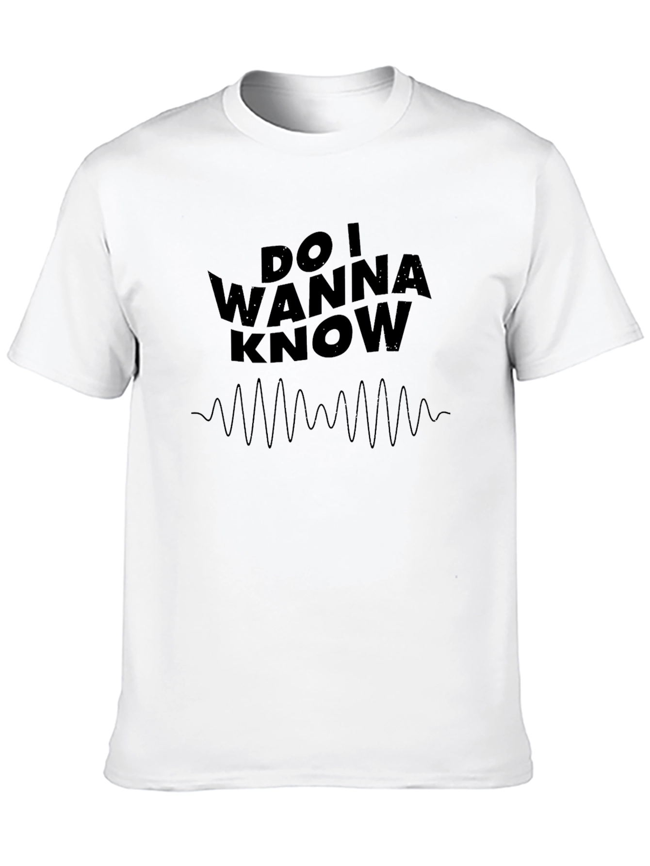 Do I Wanna Know? Black Graphic Tee