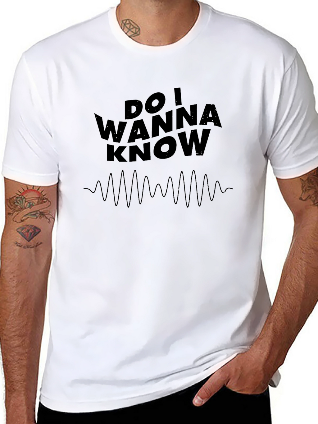 Do I Wanna Know? Black Graphic Tee
