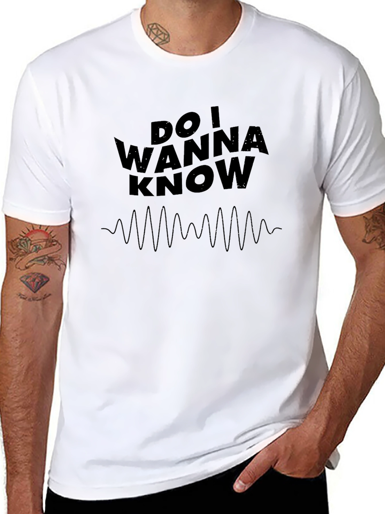 Do I Wanna Know? Black Graphic Tee