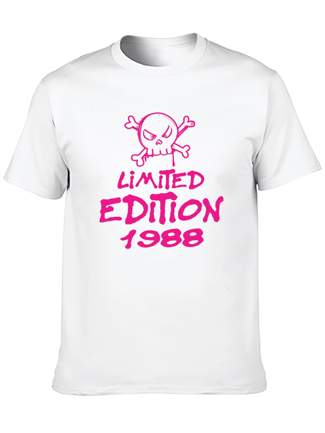 Limited Edition 1988 Skull Graphic Tee - Black