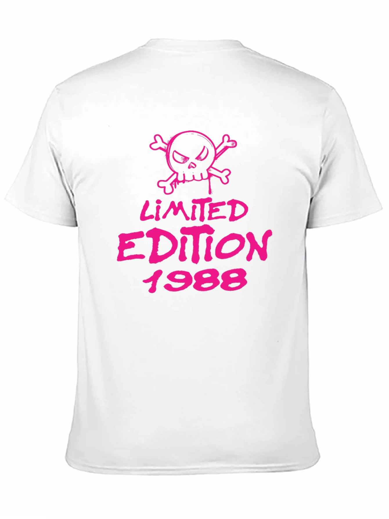 Limited Edition 1988 Skull Graphic Tee - Black