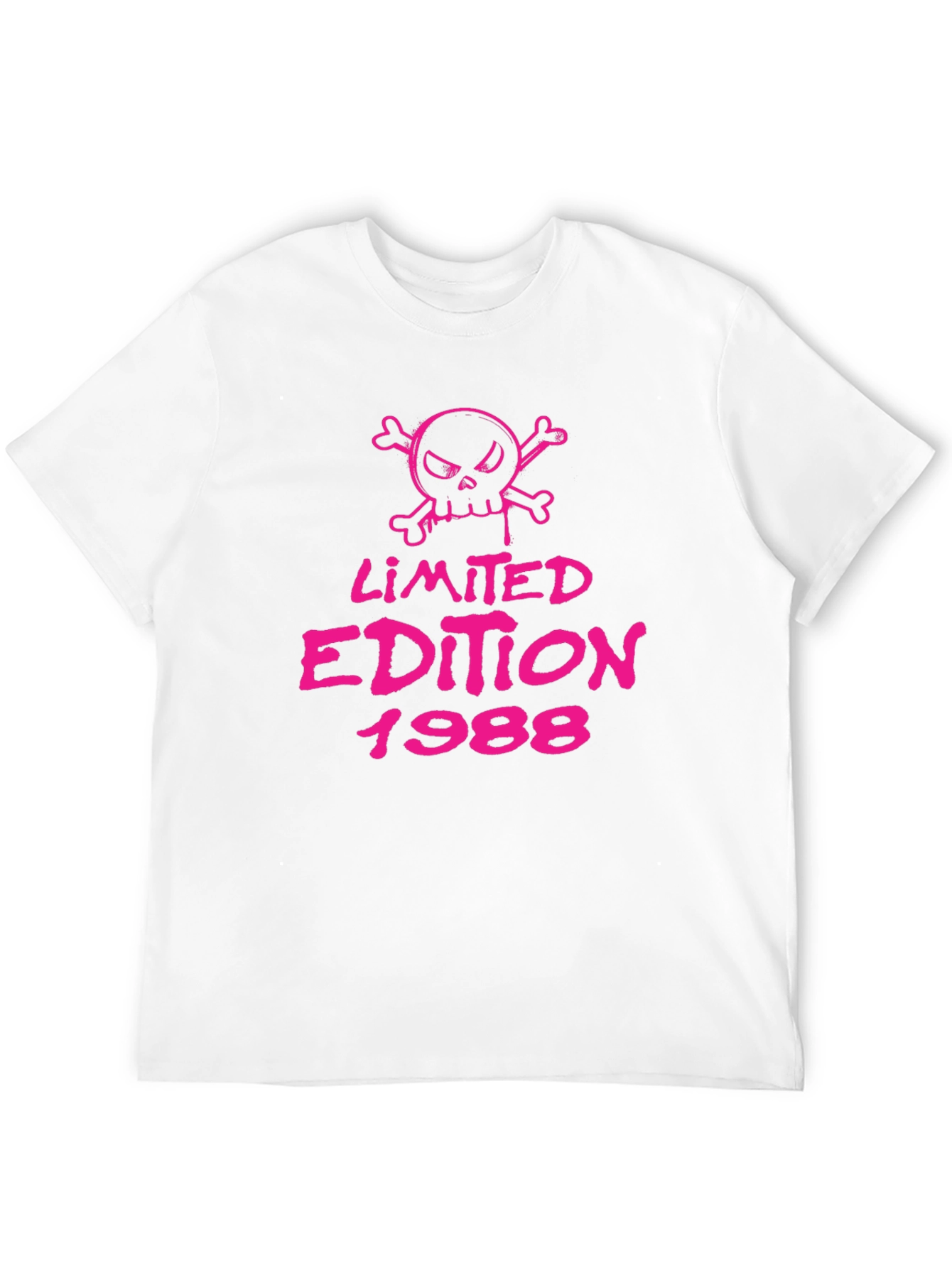 Limited Edition 1988 Skull Graphic Tee - Black
