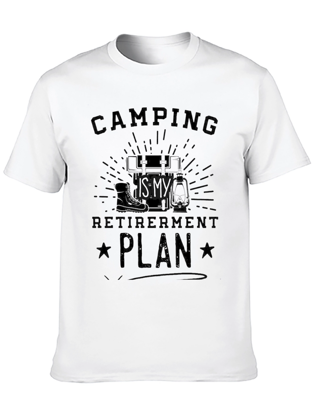 Camping Retirement Plan T-Shirt