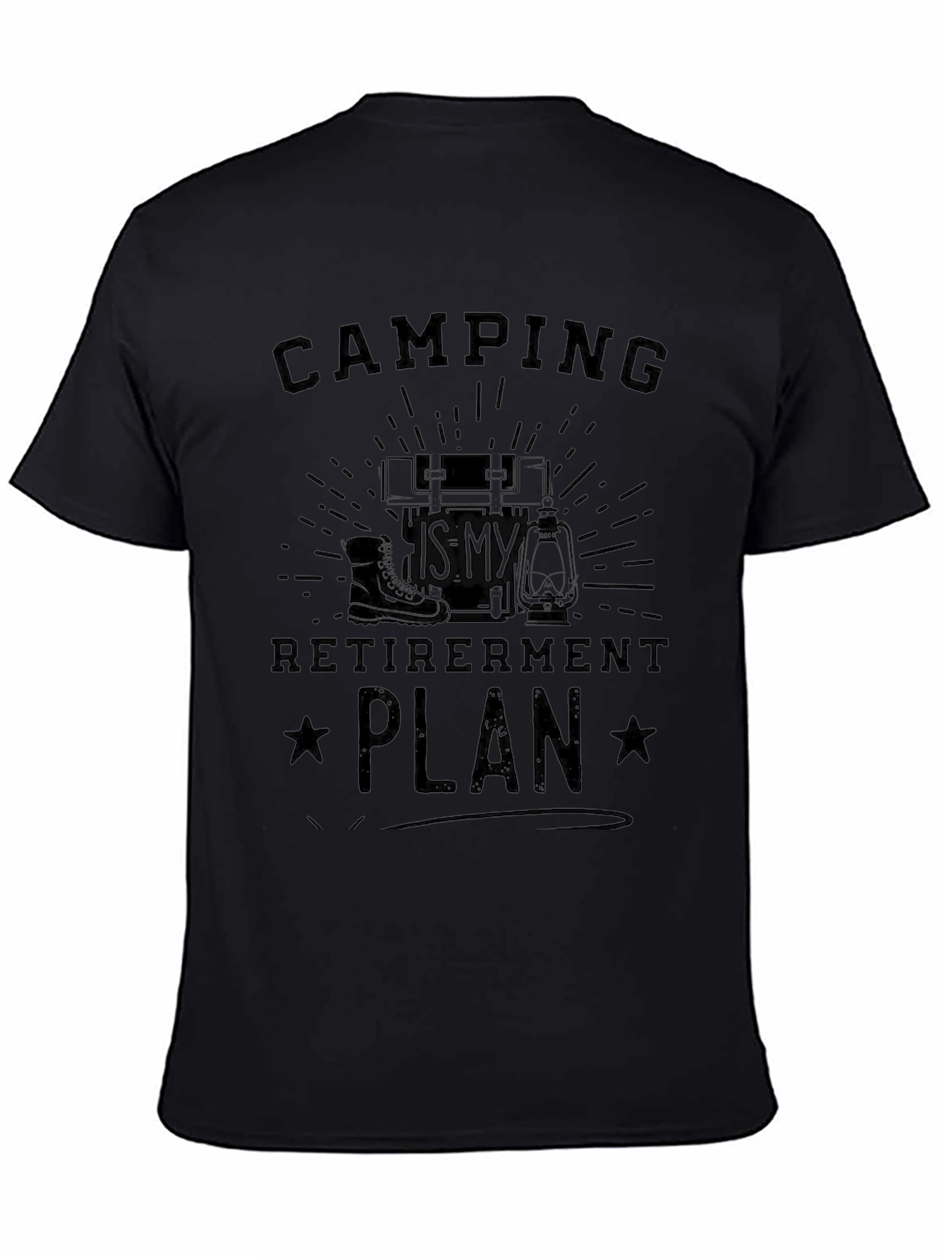 Camping Retirement Plan T-Shirt