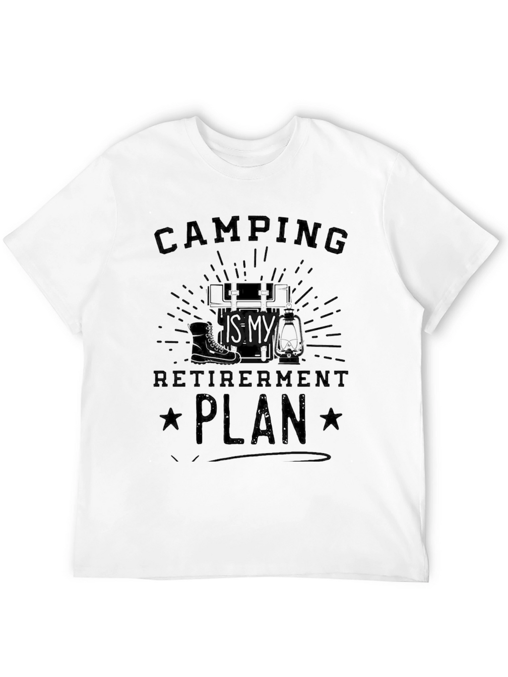 Camping Retirement Plan T-Shirt