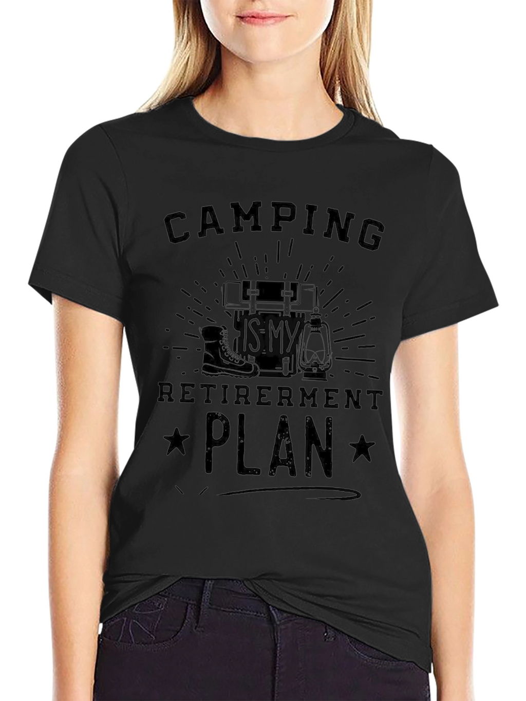Camping Retirement Plan T-Shirt